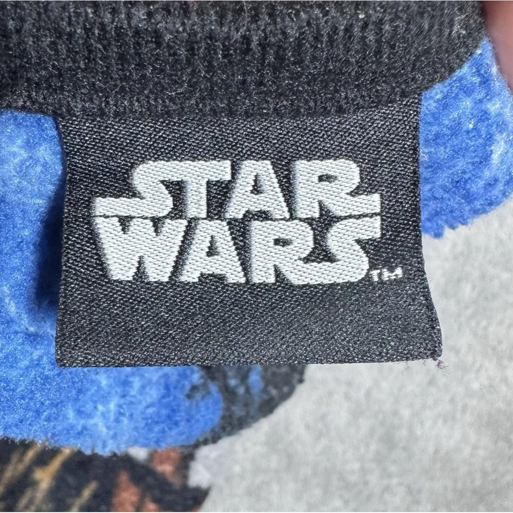 Star Wars Chewbacca Fleece Throw‎ Blanket Lucasfilm Blue 37x47